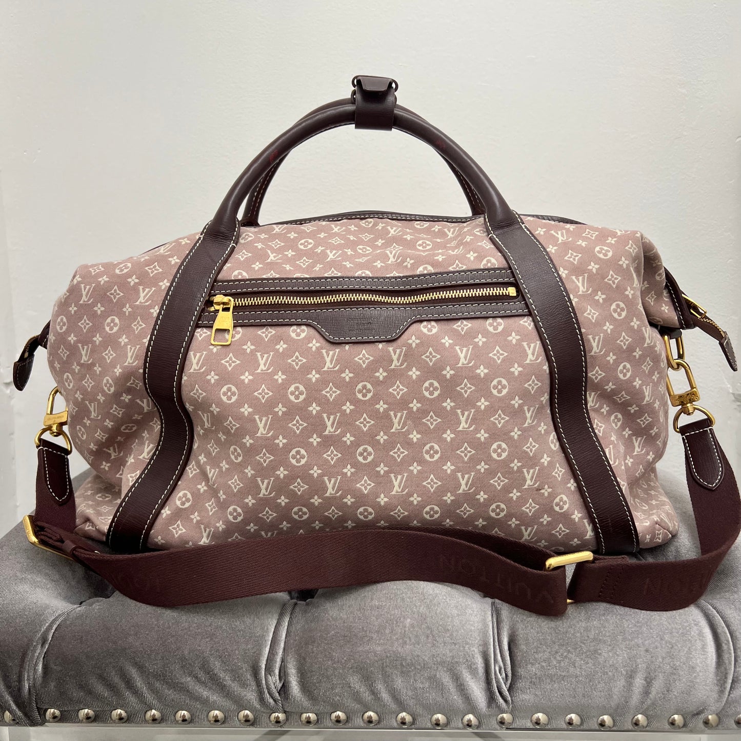 Louis Vuitton Idylle Odyssee Sepia mini Lin Duffle Bag