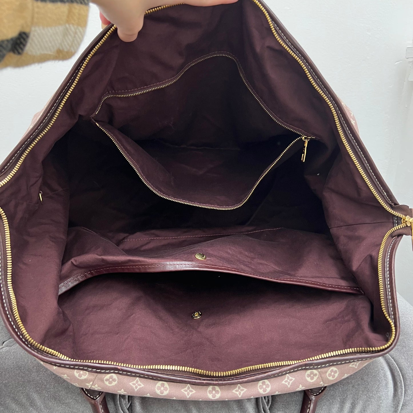 Louis Vuitton Idylle Odyssee Sepia mini Lin Duffle Bag