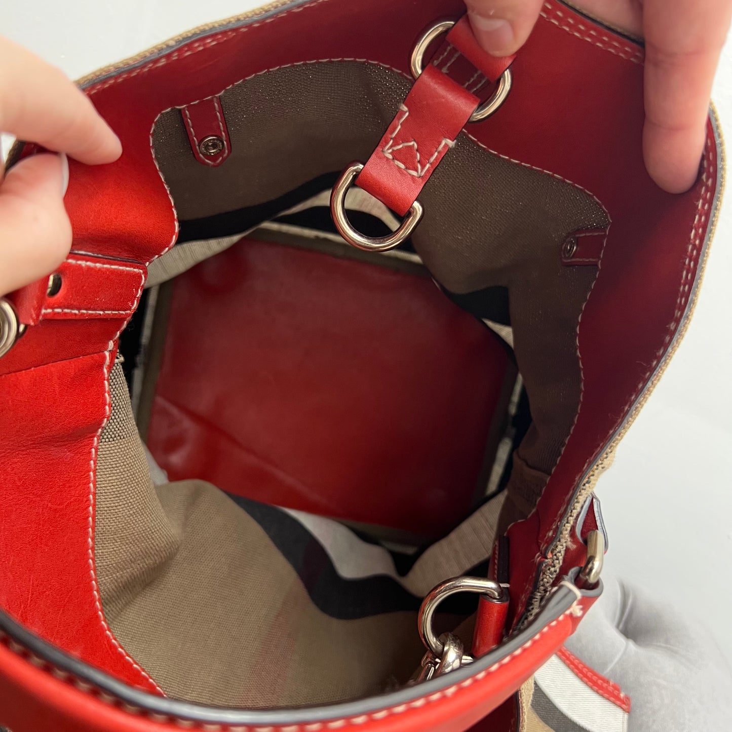Burberry Medium Susanna Hobo Bucket