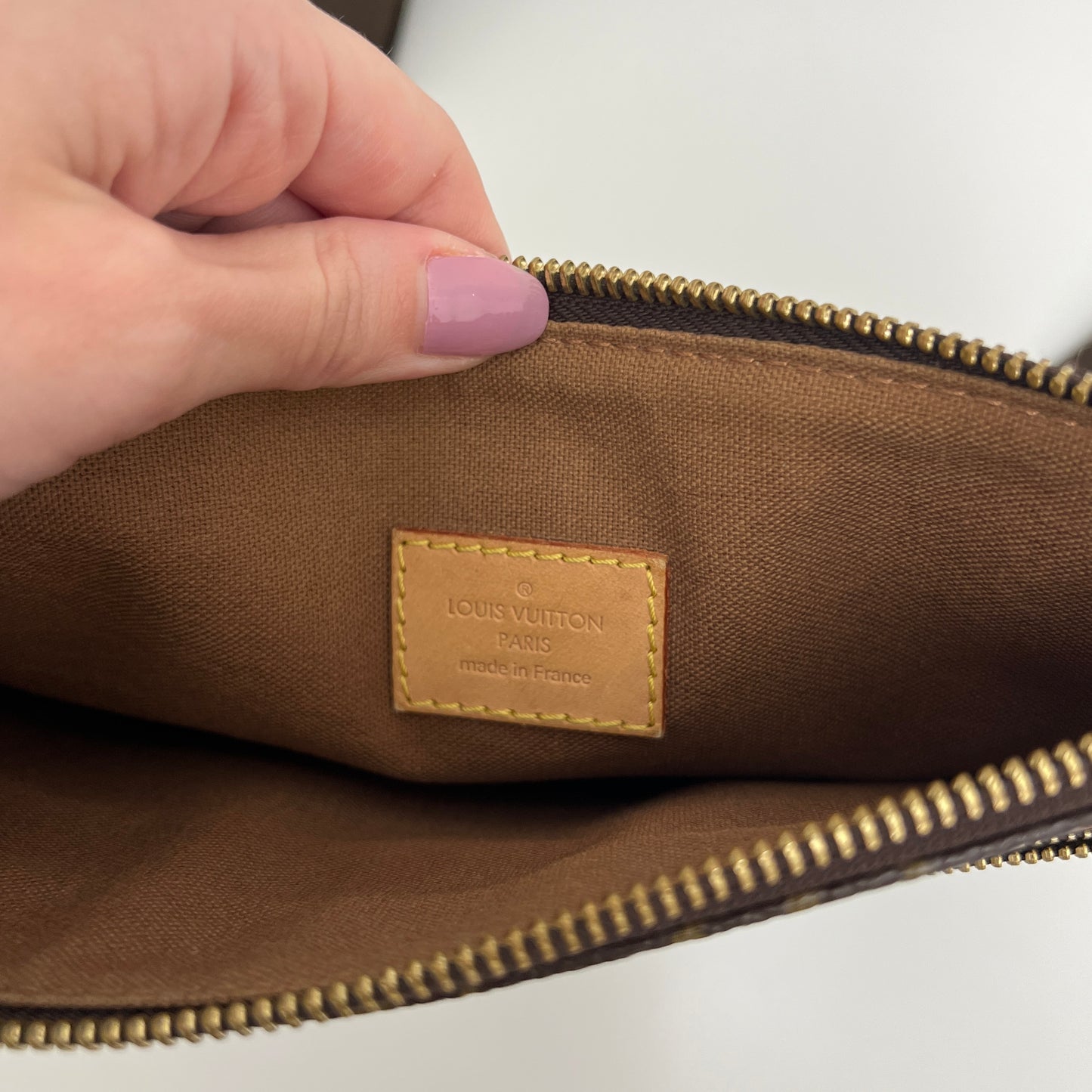 Louis Vuitton Bosphore Pochette Crossbody, Monogram