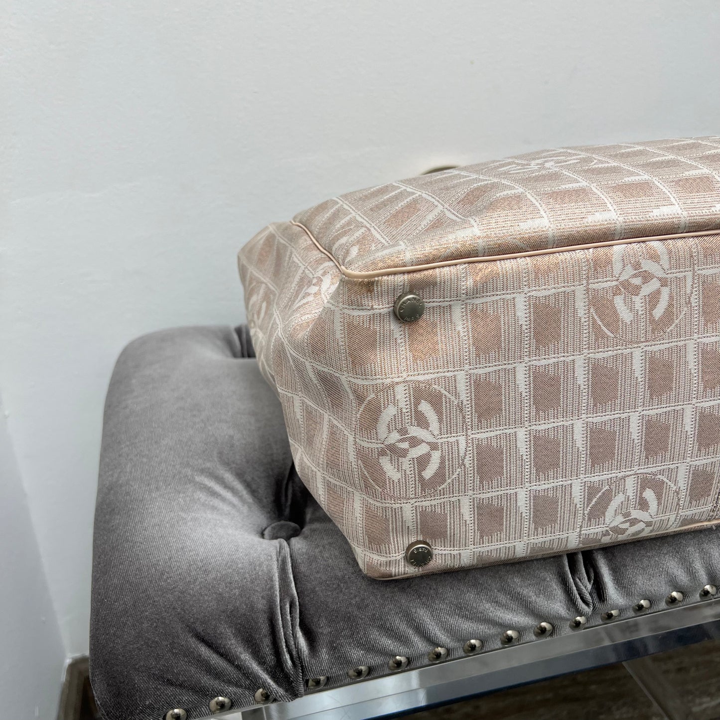 Chanel Travel Line Large Nylon Tote