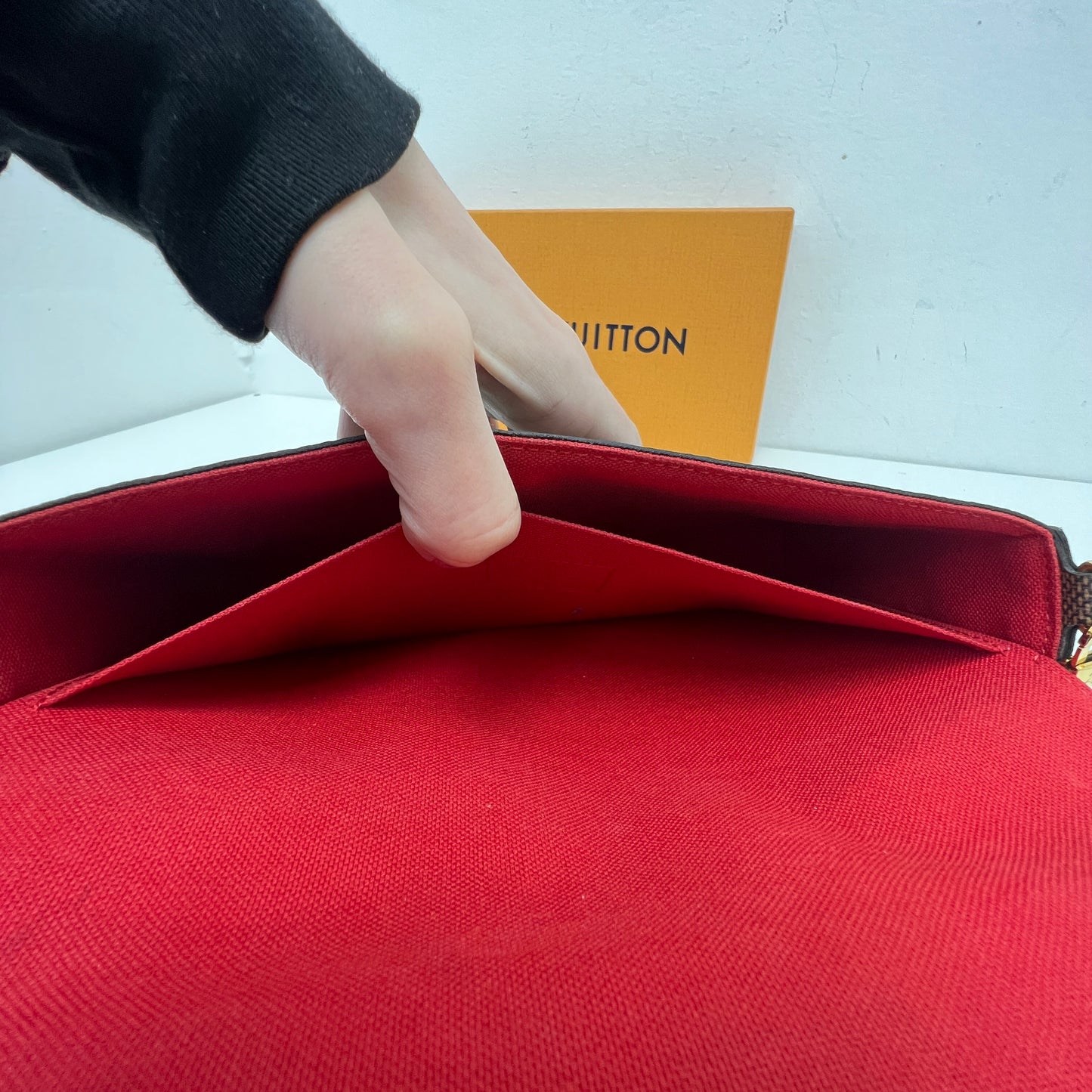 Louis Vuitton Felicie Pochette with Both Inserts, Box, & Dust Bag