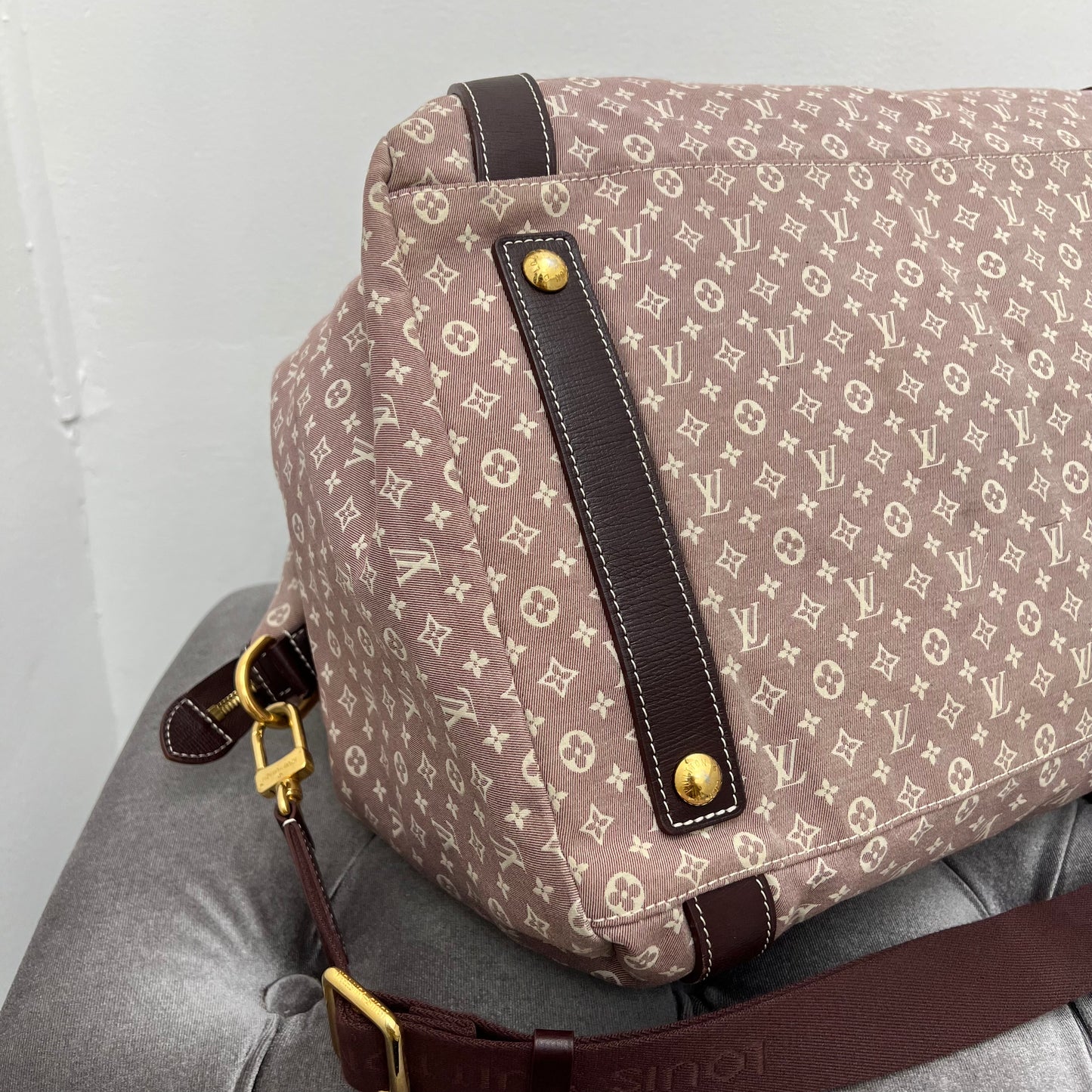 Louis Vuitton Idylle Odyssee Sepia mini Lin Duffle Bag