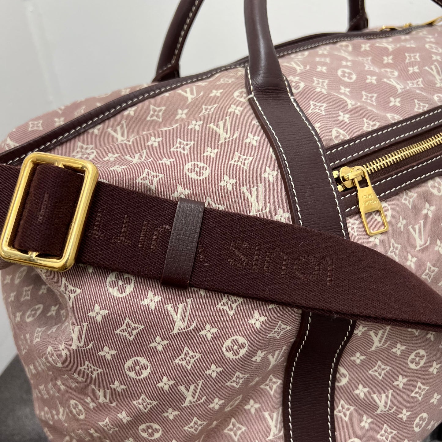 Louis Vuitton Idylle Odyssee Sepia mini Lin Duffle Bag