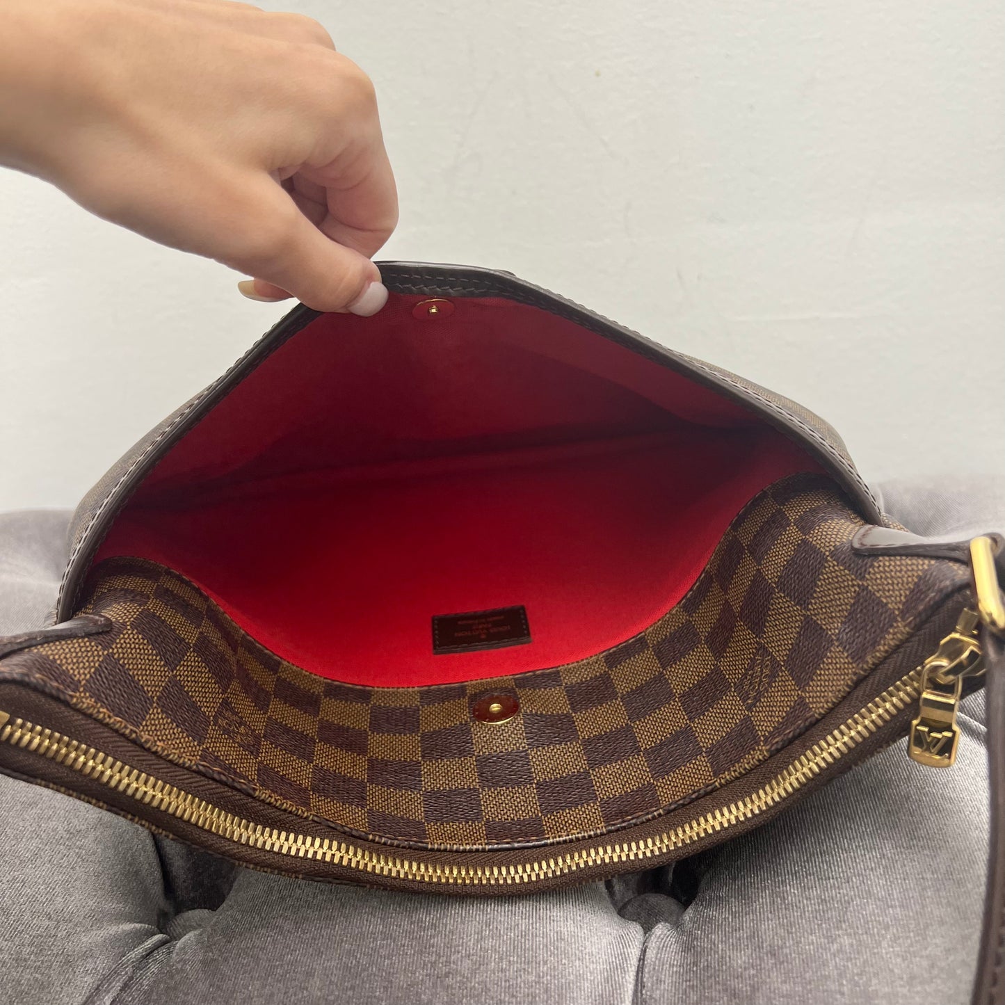 Louis Vuitton Bloomsbury Damier Ebene Crossbody