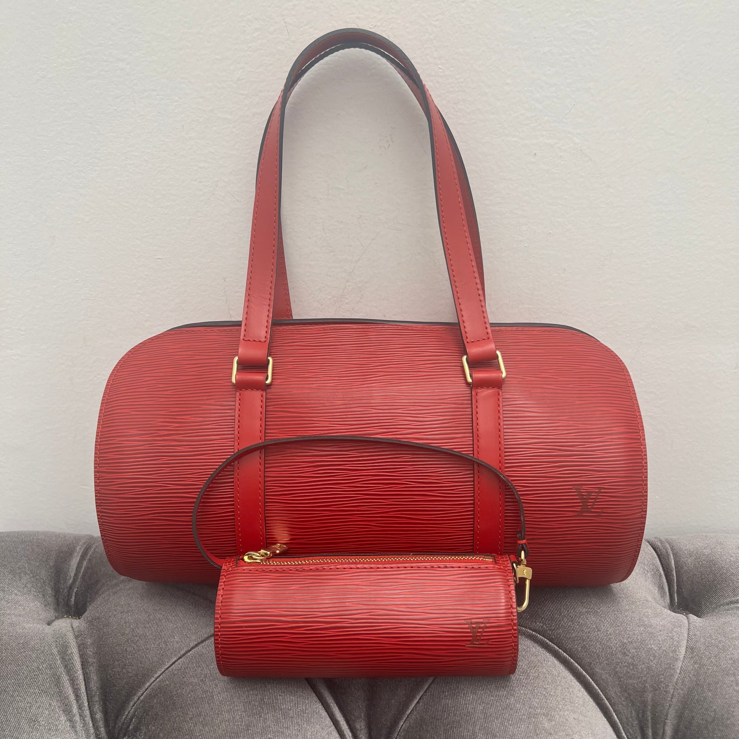 Louis Vuitton Papillon Set Epi Red