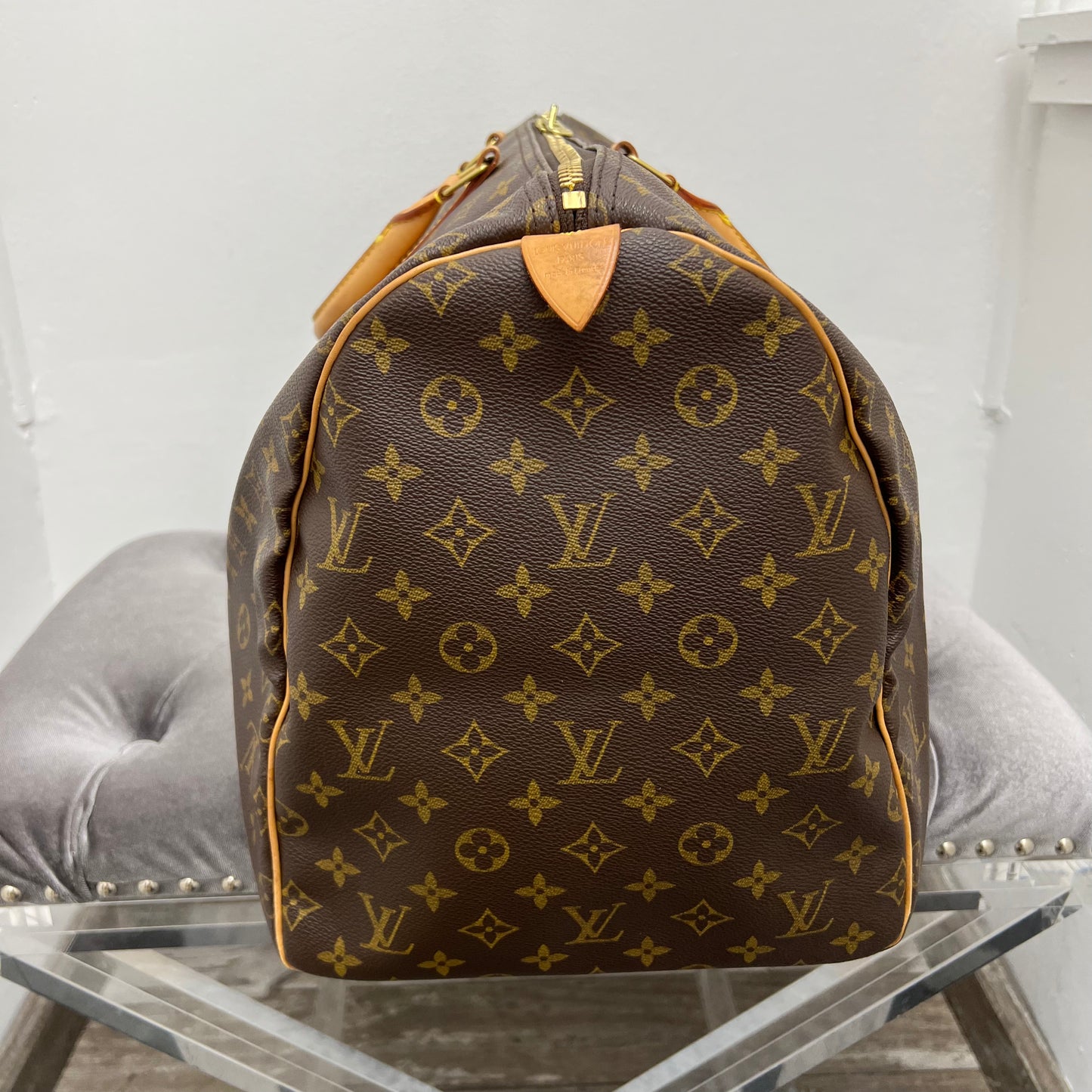 Louis Vuitton Monogram Keepall 55 Duffle Bag