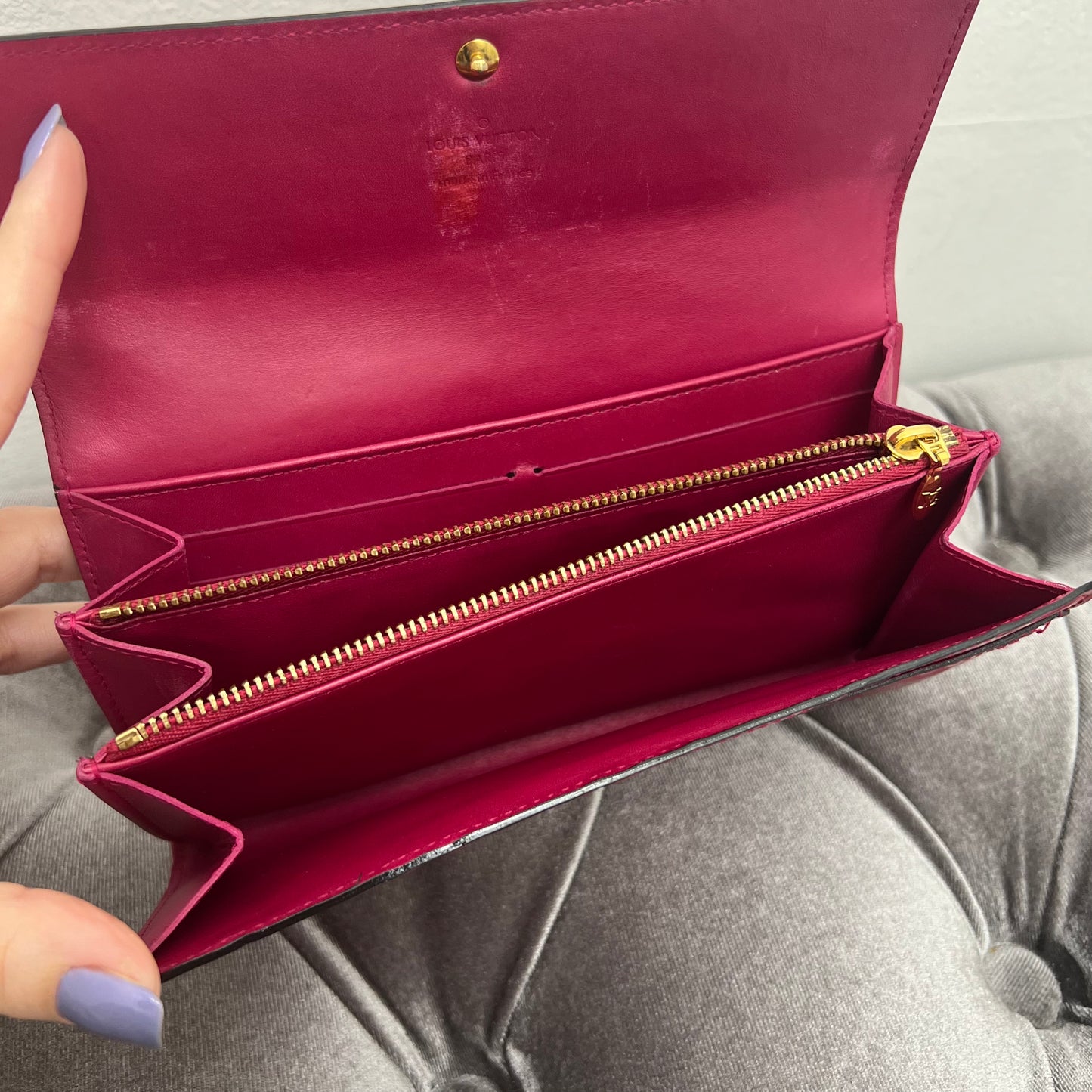Louis Vuitton Vernis Snap Wallet