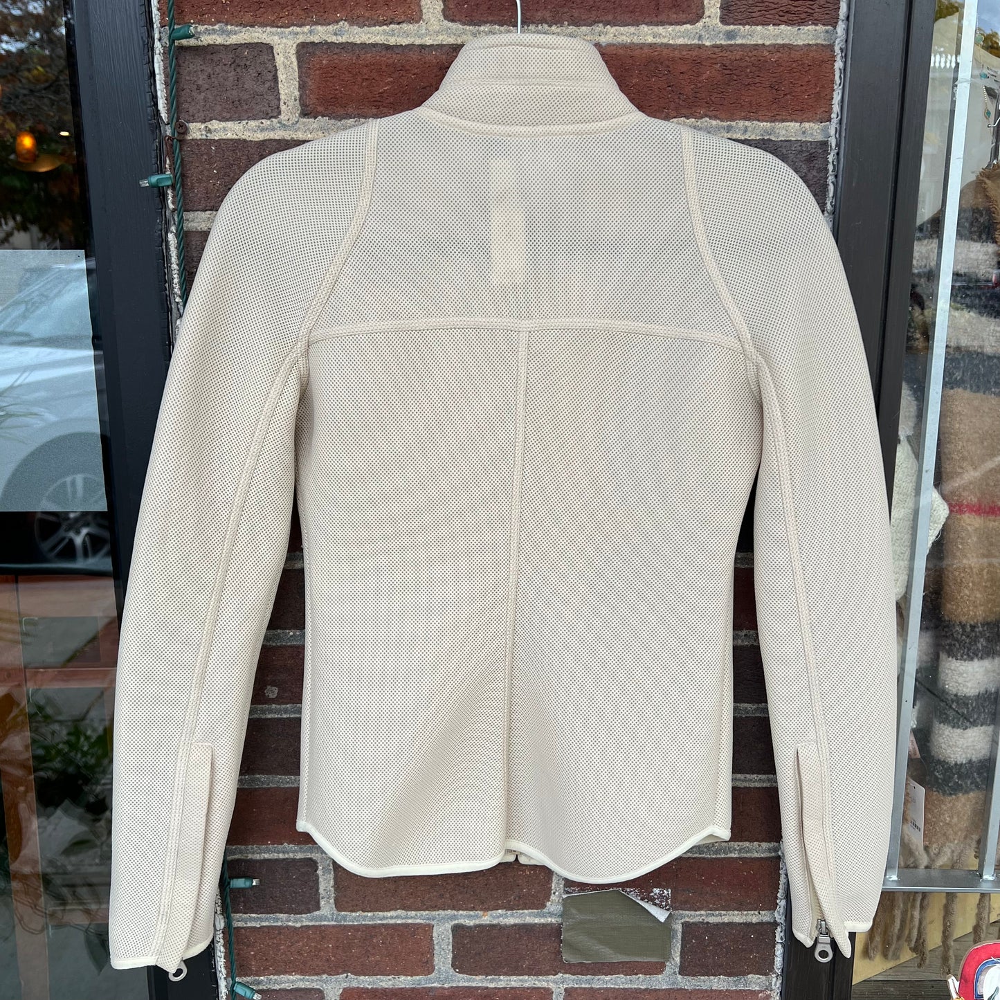 Chanel 2003 Slim Fit Mesh Zipper Jacket, Size 38