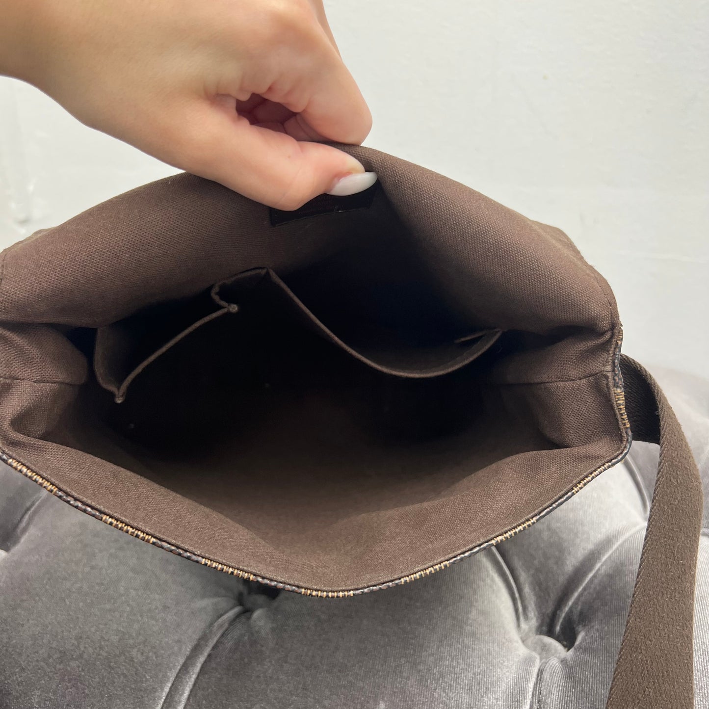 Louis Vuitton Brooklyn Flap PM Damier Ebene