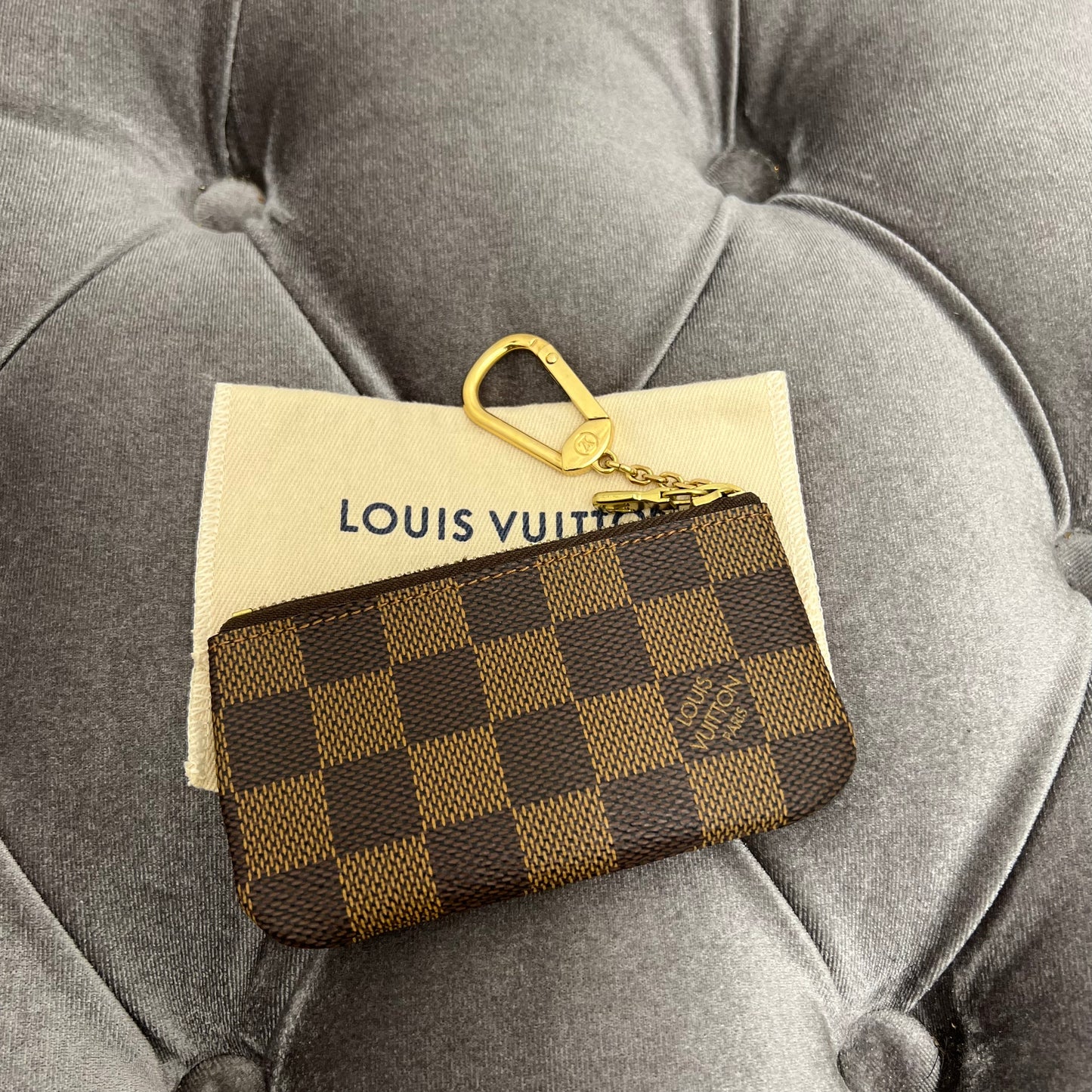 Louis Vuitton Damier Ebene Key Pouch