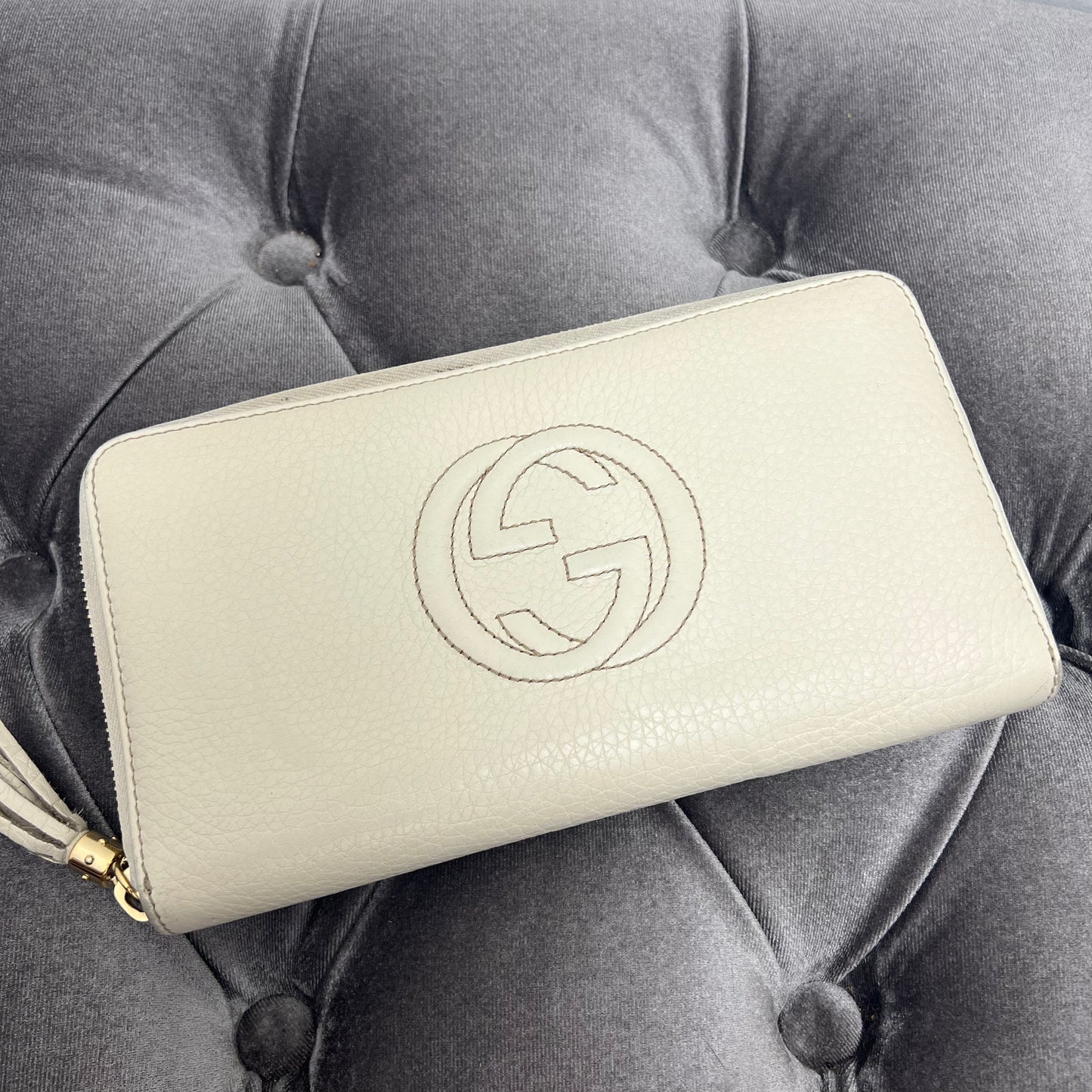 Gucci Soho Zip Around Wallet
