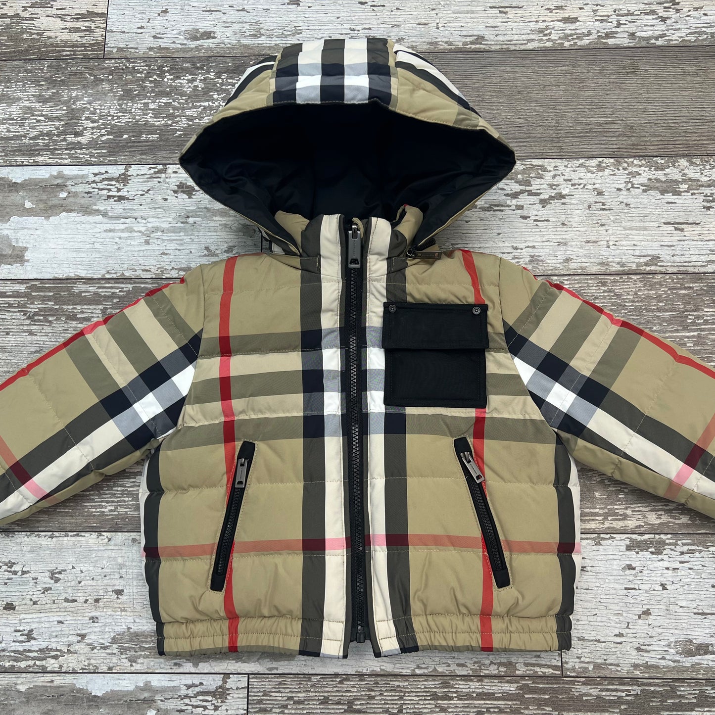 Burberry Kids Reversible Coat, 3 Youth