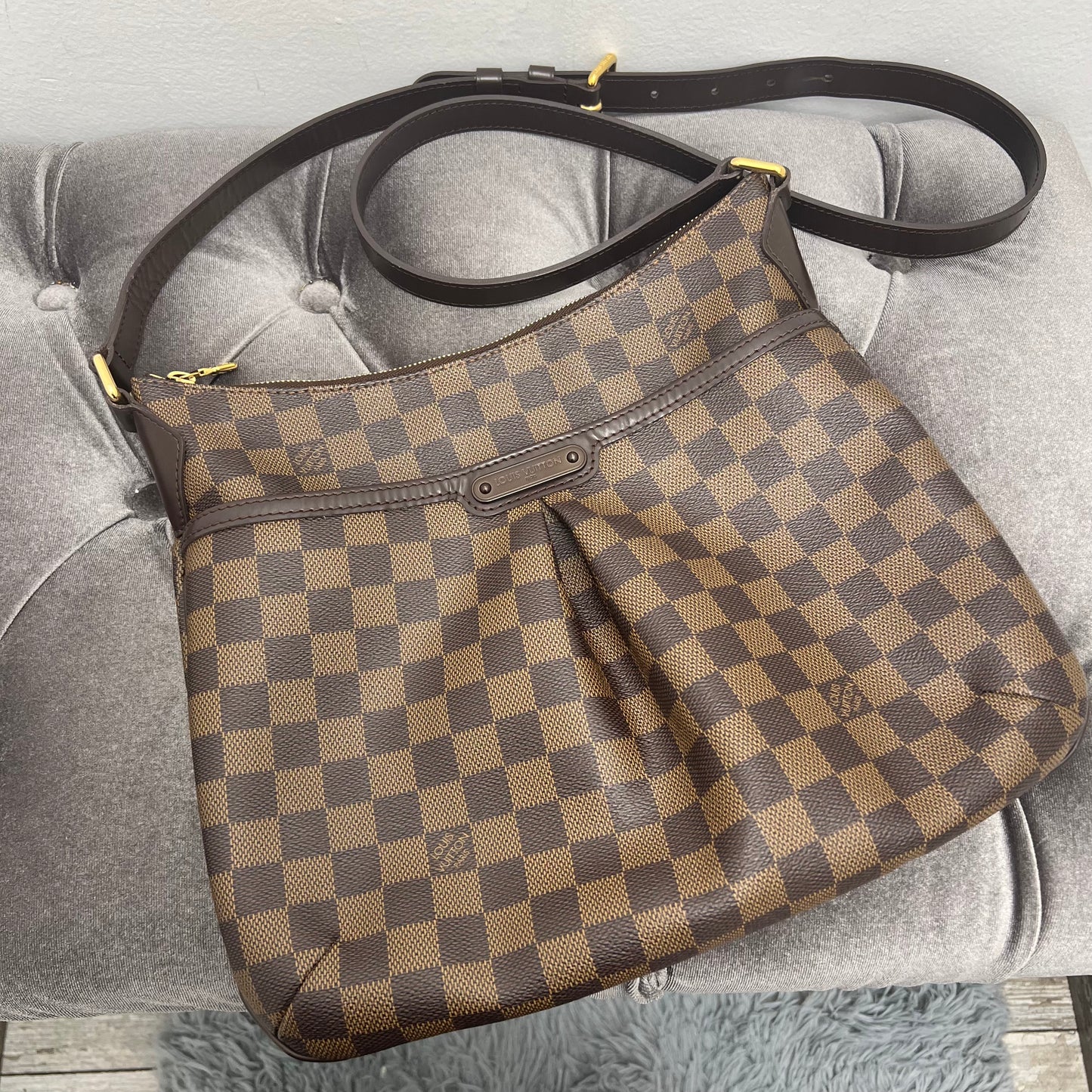 Louis Vuitton Bloomsbury Damier Ebene Crossbody