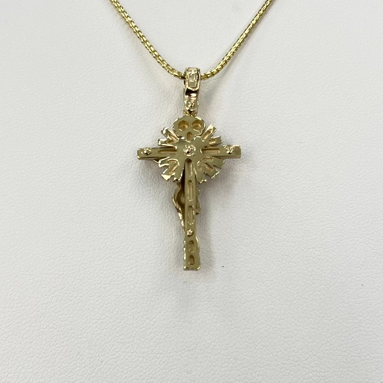 14k Gold Cross Pendant