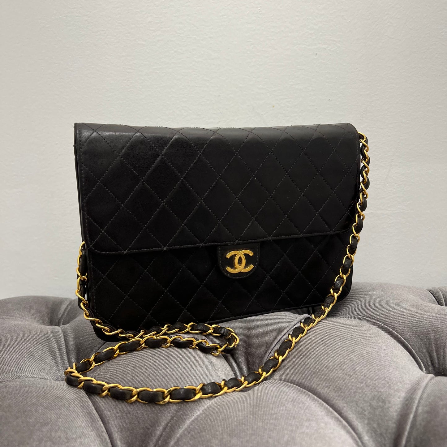 Chanel Vintage Single Flap Shoulder Bag