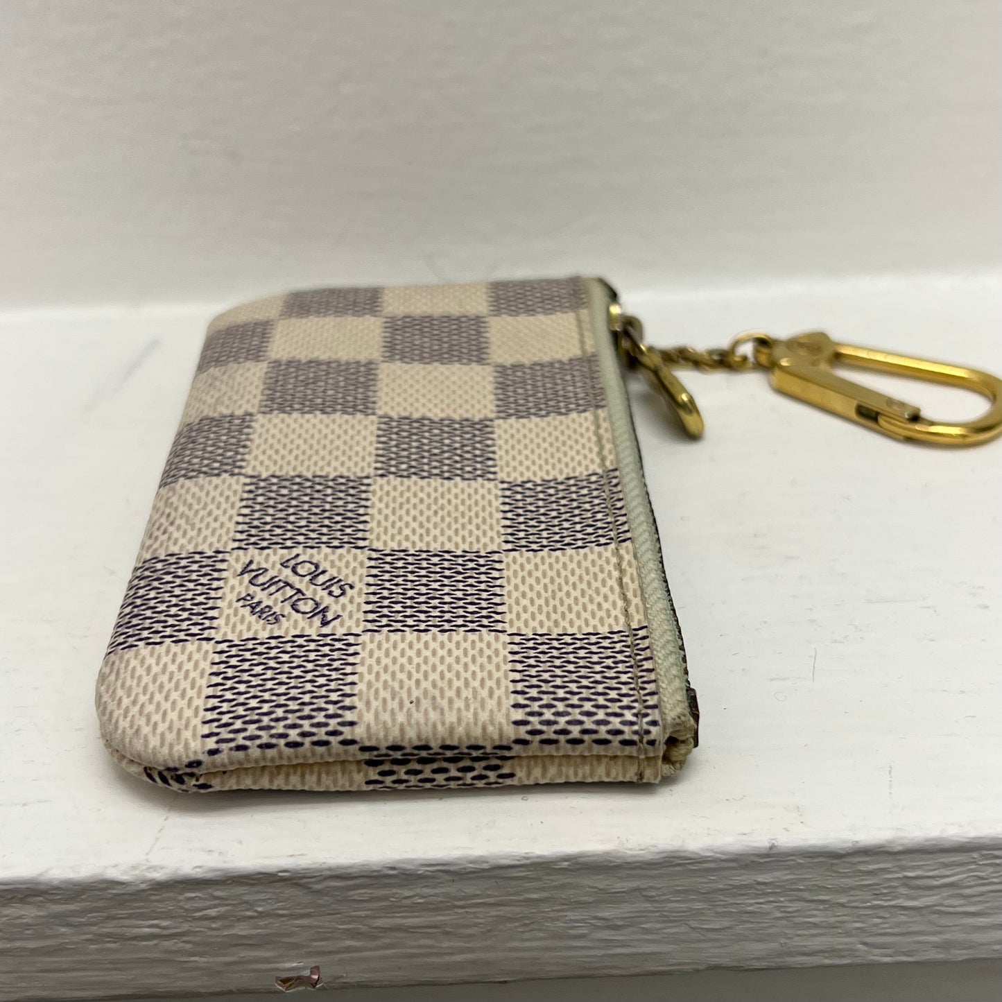 Louis Vuitton Key Pouch Damier Azur