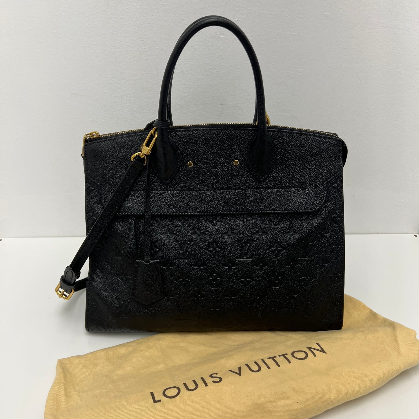 Louis Vuitton Pont Neuf MM Monogram Empreinte