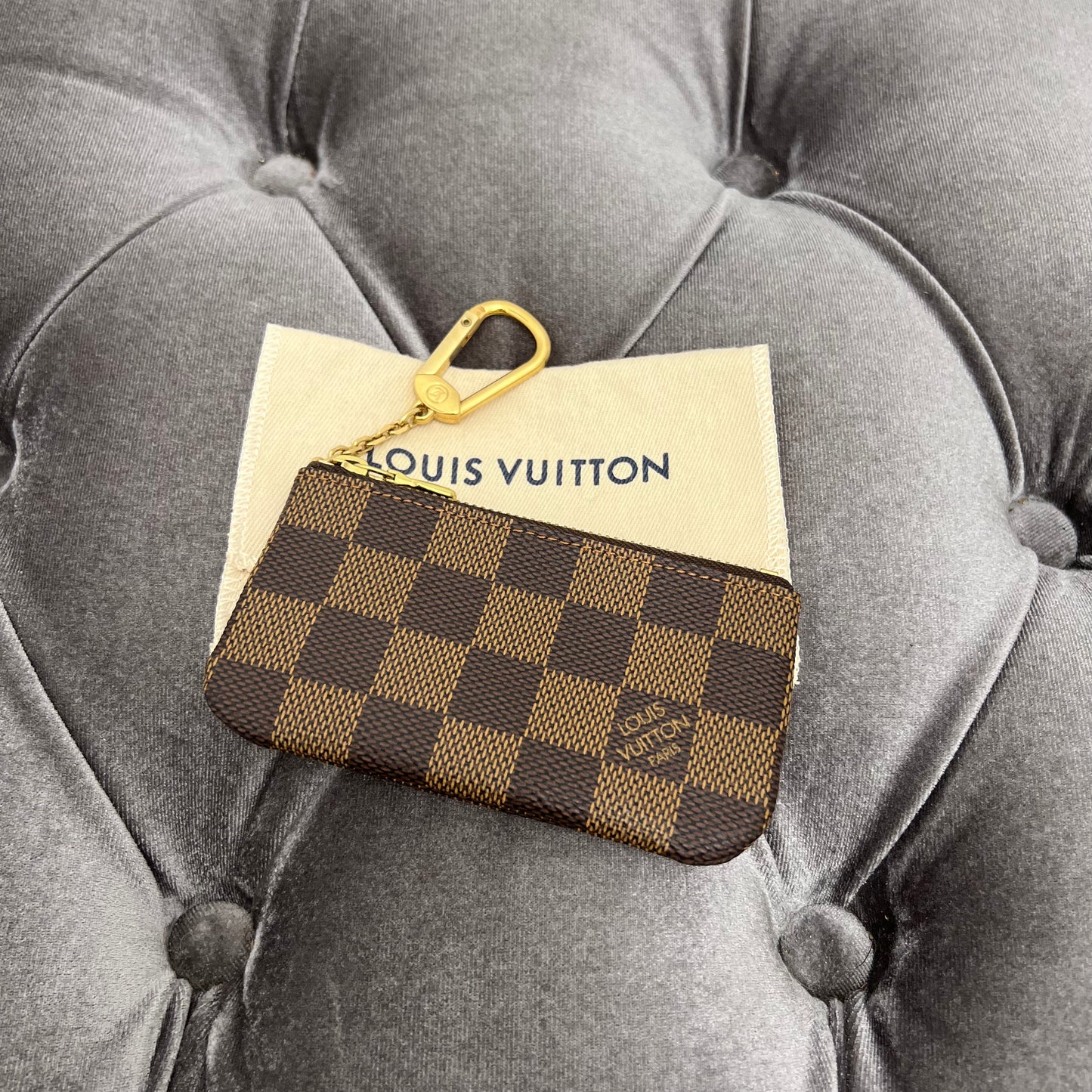 Louis Vuitton Damier Ebene Key Pouch