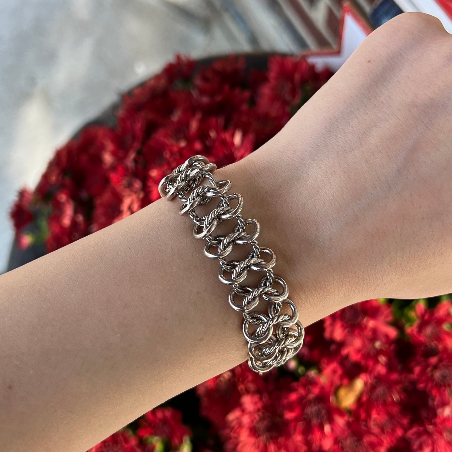 David Yurman Chain Link Toggle Bracelet