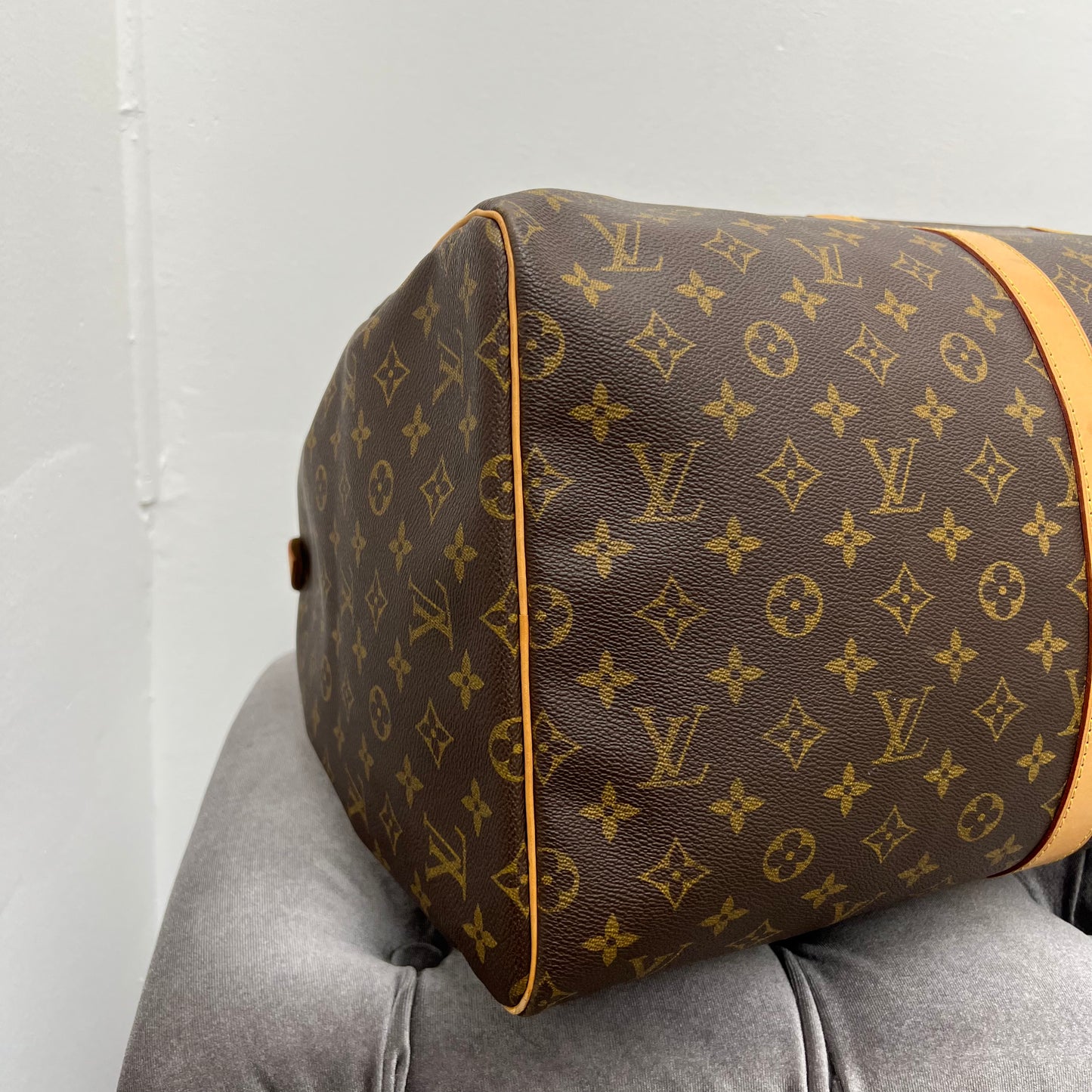 Louis Vuitton Monogram Keepall 55 Duffle Bag