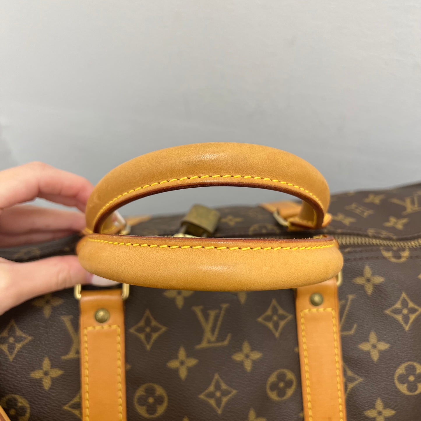 Louis Vuitton Keepall 55 Bandouliere Monogram Duffle Bag