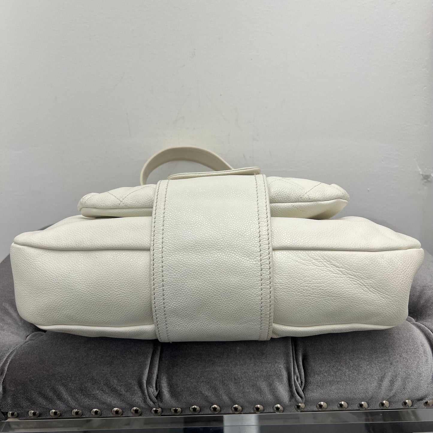 Chanel Coco Rider Hobo Glazed Caviar