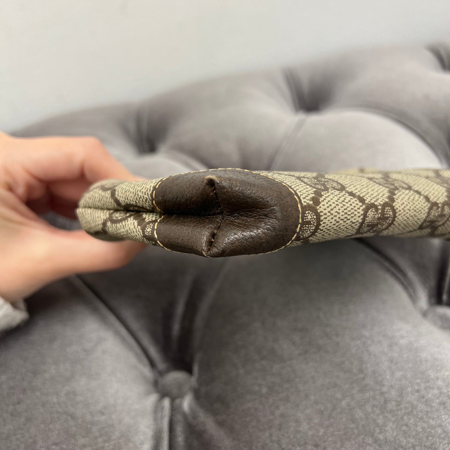Gucci Vintage Kiss Lock Pouch