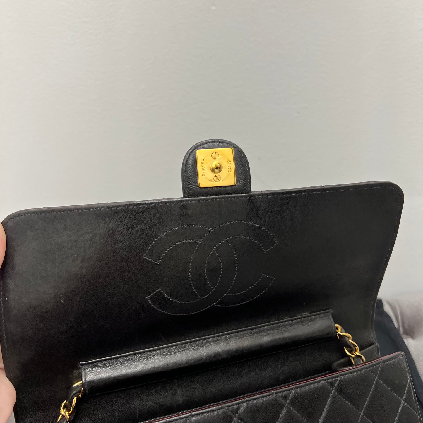 Chanel Vintage Single Flap Shoulder Bag
