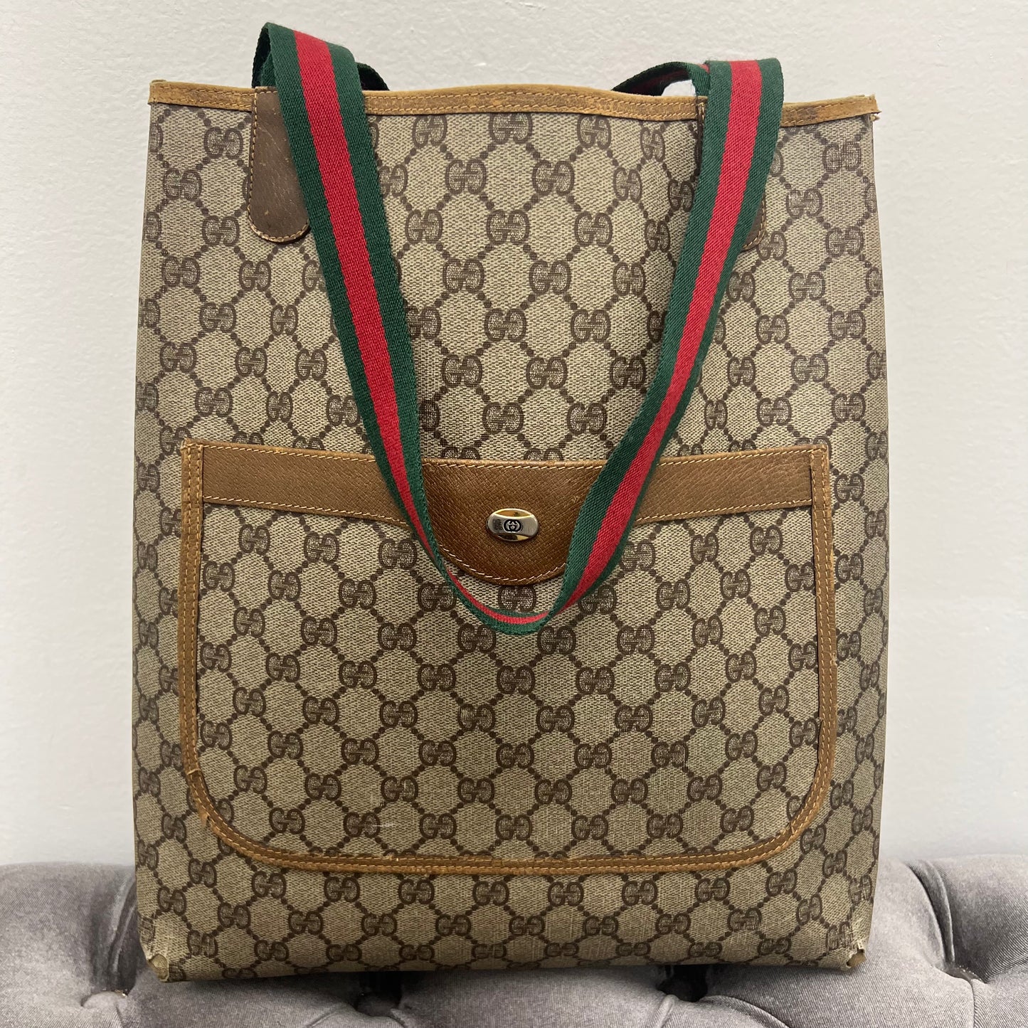 Gucci Vintage Tote Bag