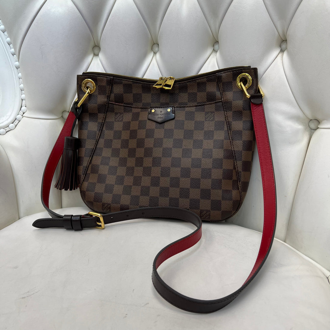 Louis Vuitton South Bank Crossbody Damier Ebene