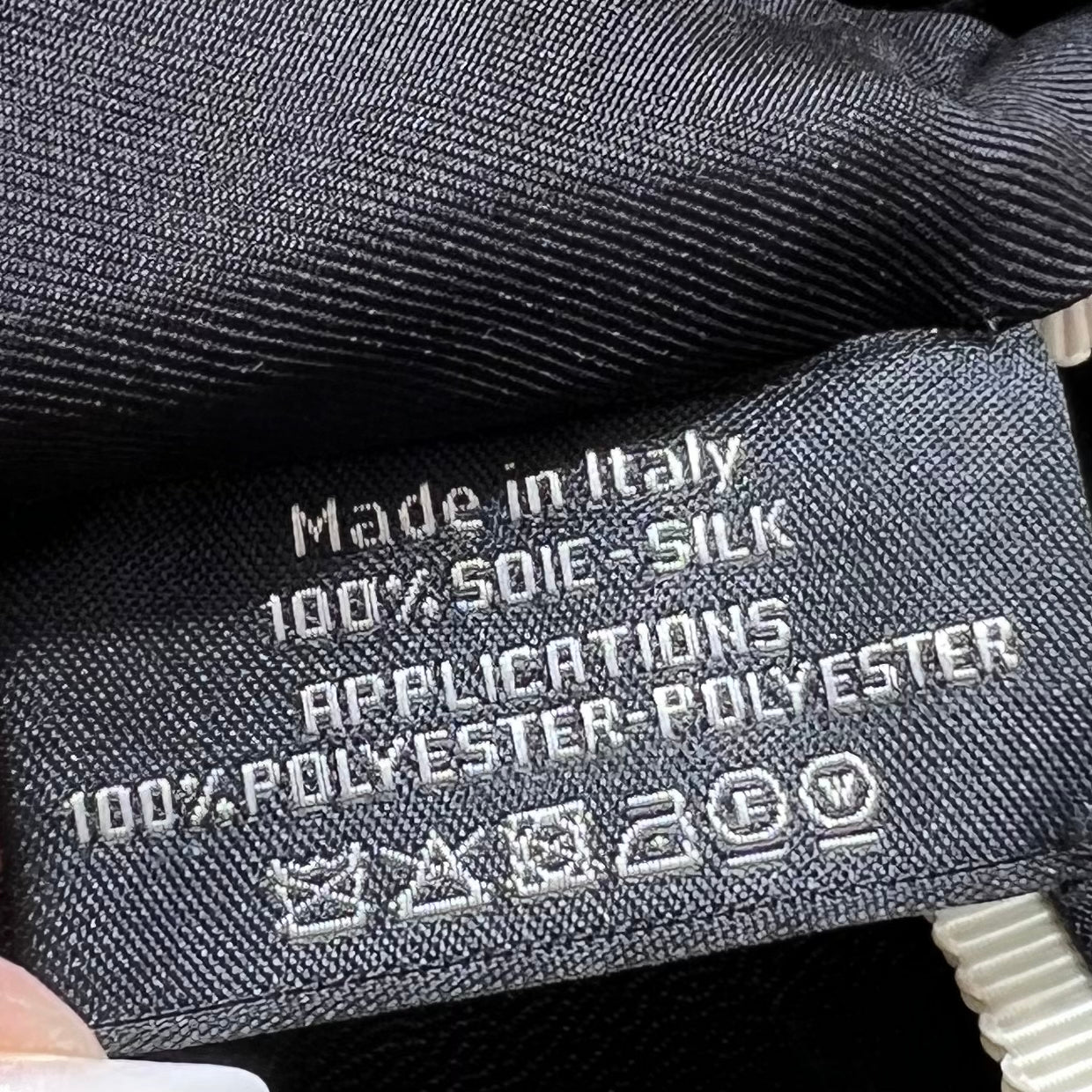Chanel Silk Hair Tie