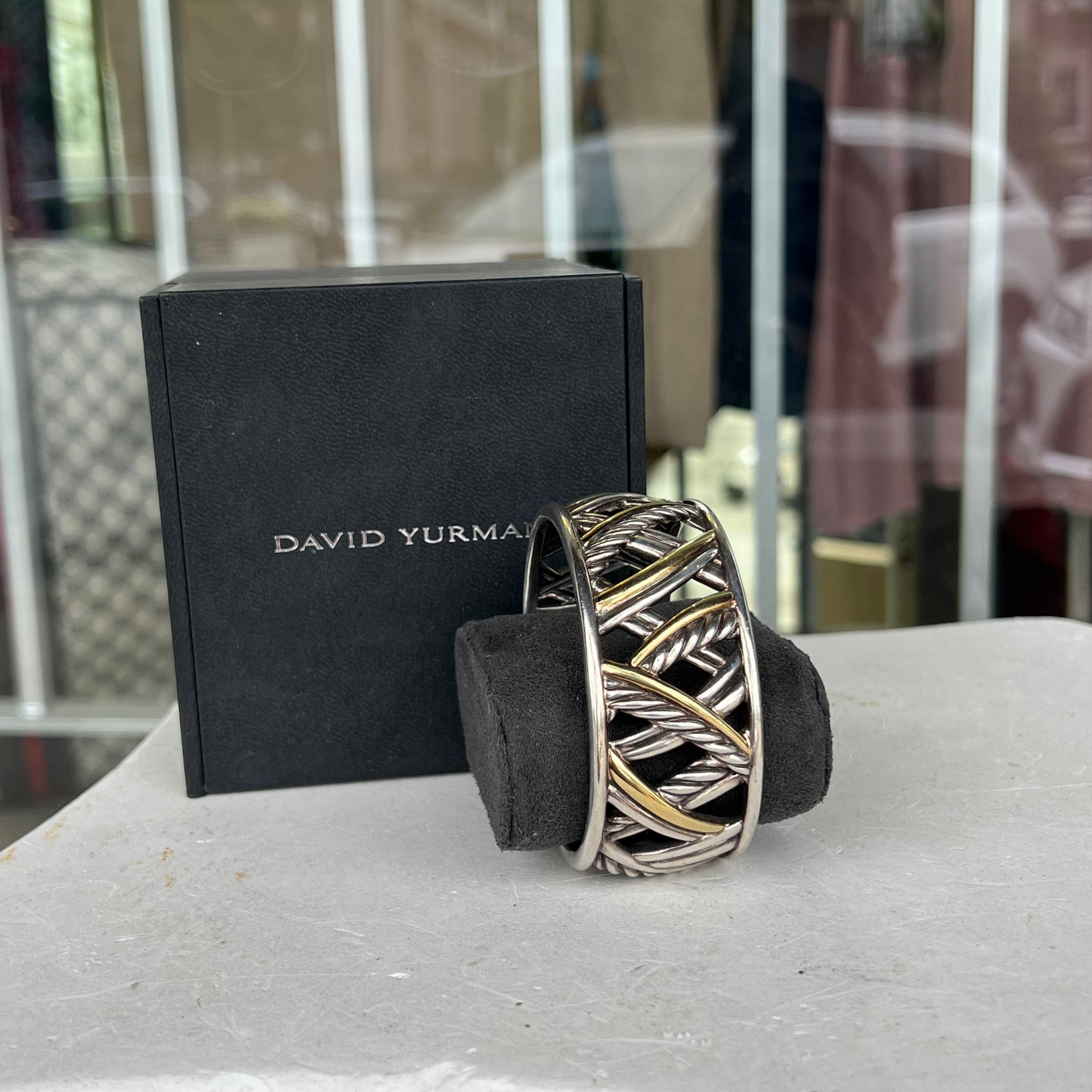 David Yurman Papyrus Bracelet with 18k Gold