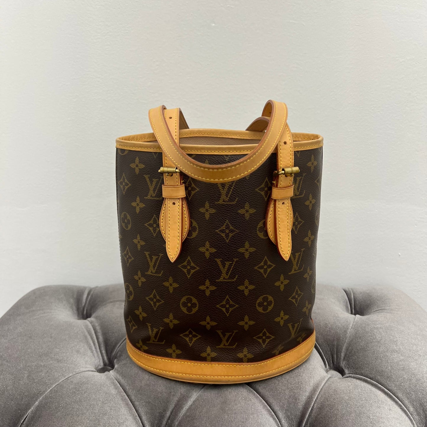 Louis Vuitton Petite Bucket Bag Monogram