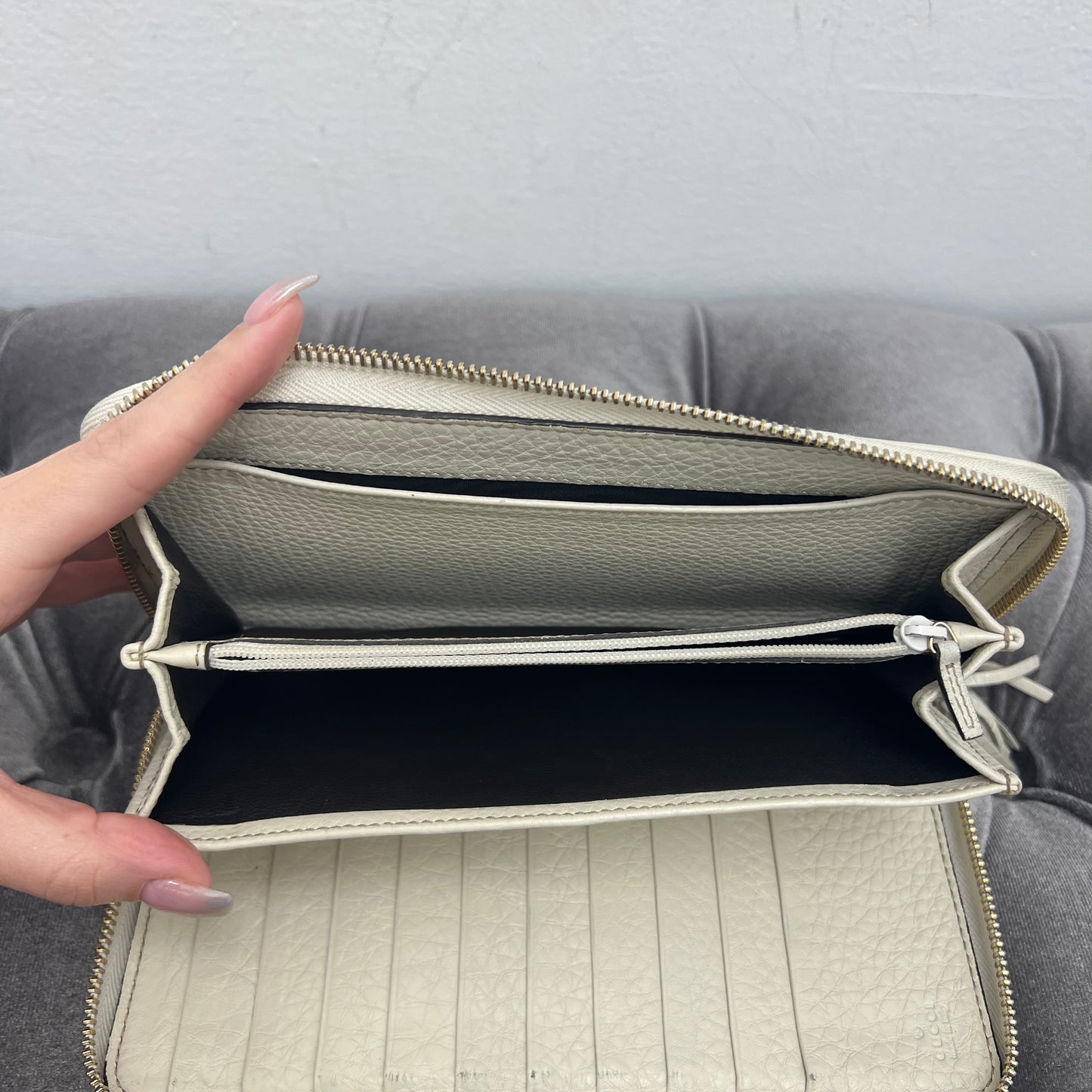Gucci Soho Zip Around Wallet