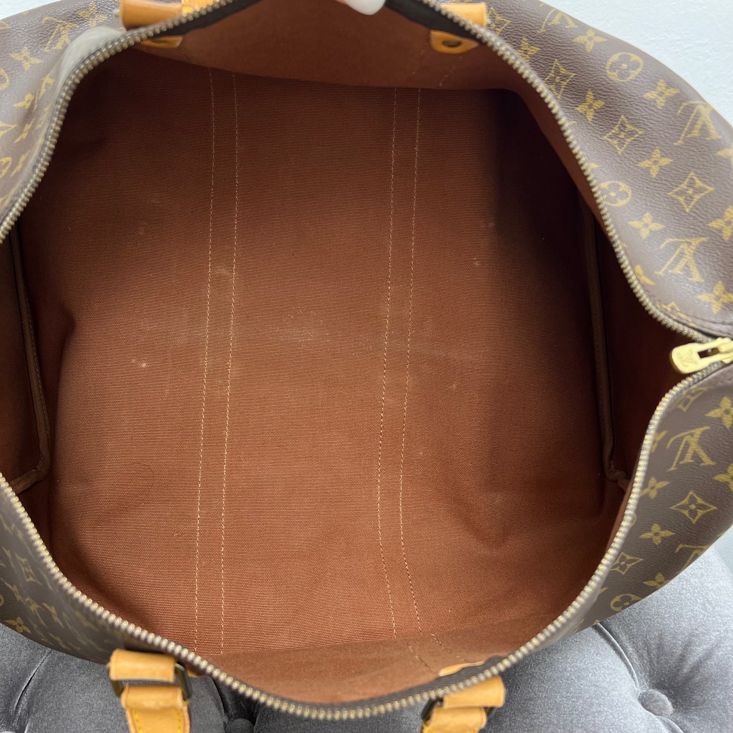Louis Vuitton Monogram Keepall 55 Duffle Bag