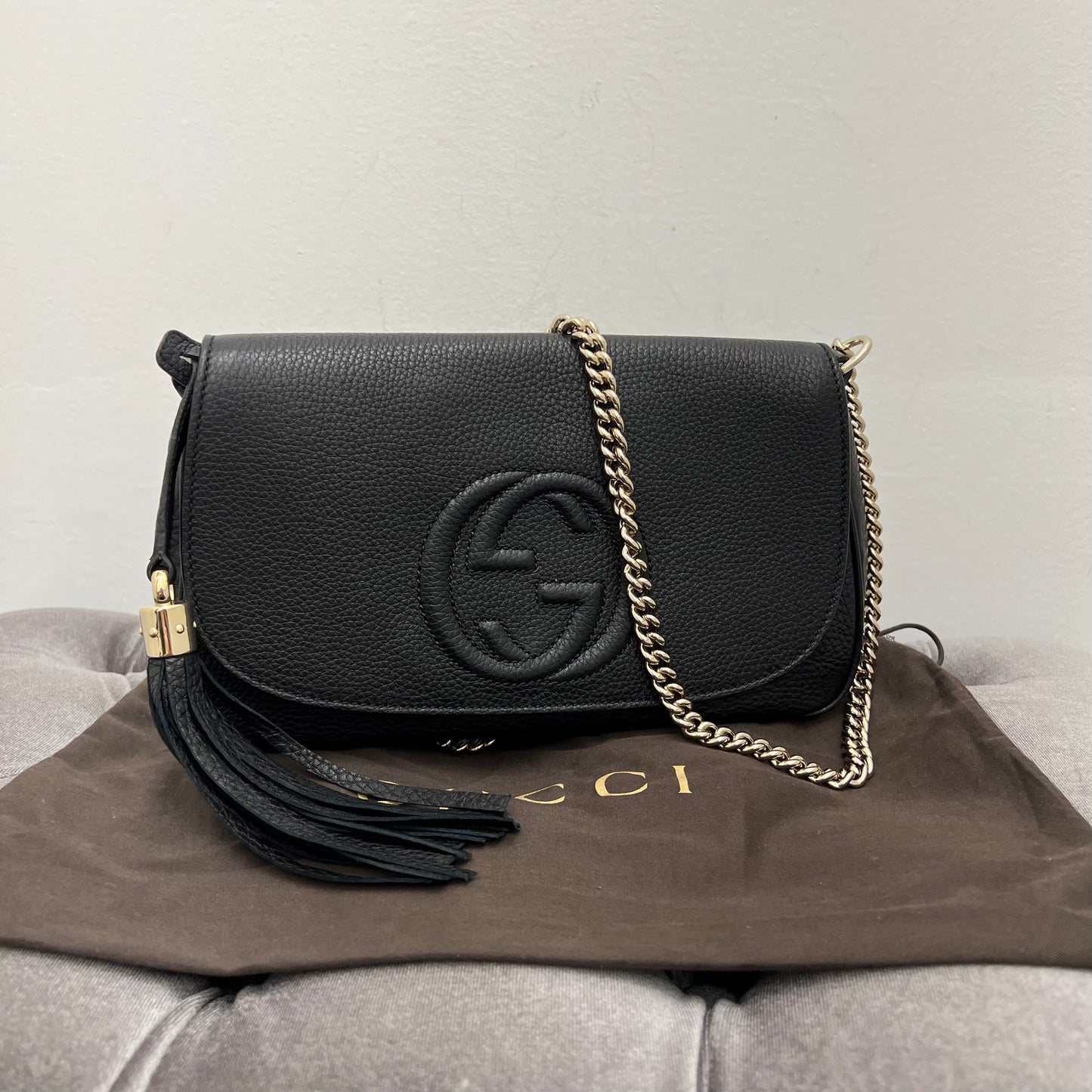 Gucci Soho Chain Crossbody Bag