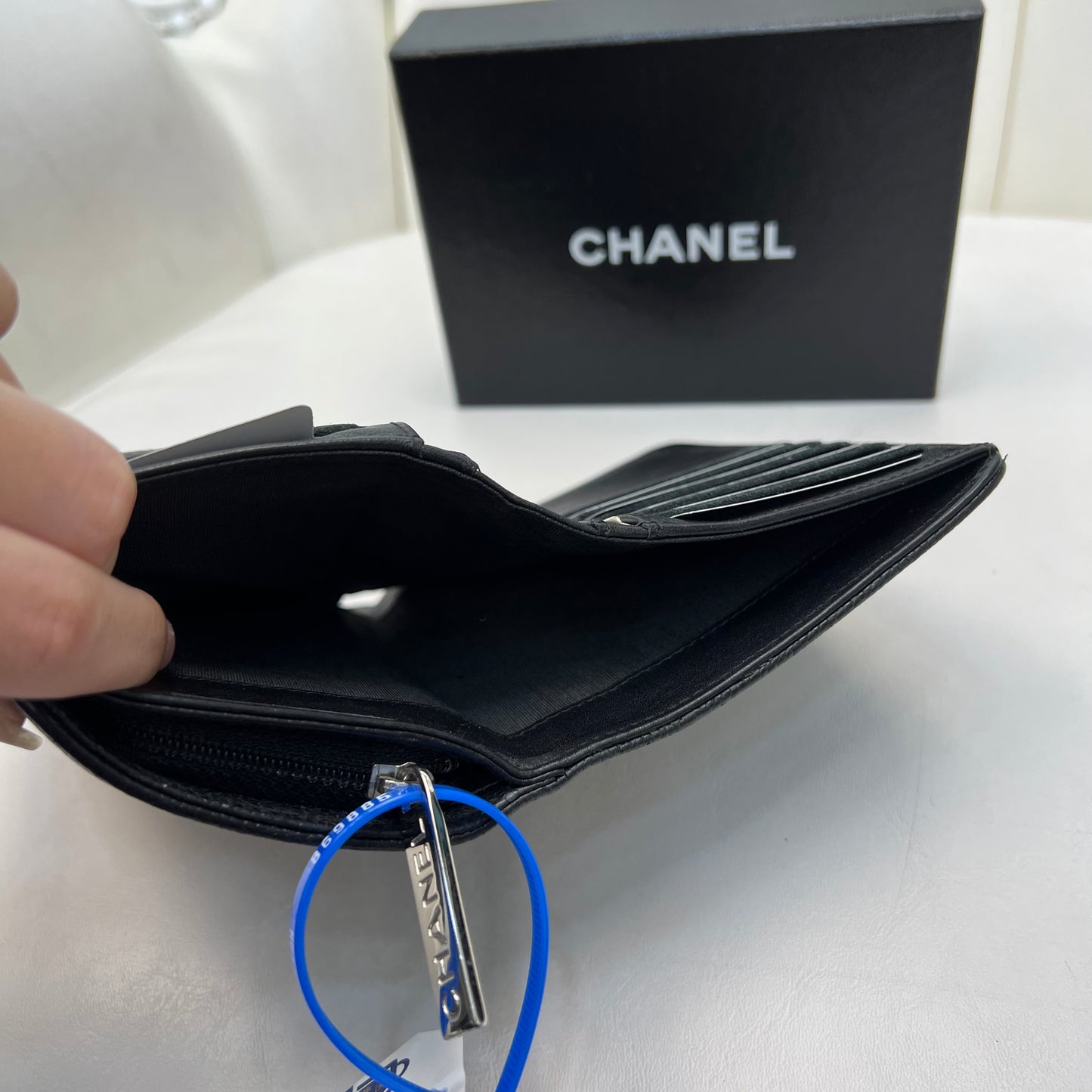 Chanel L-Zip Pocket Wallet