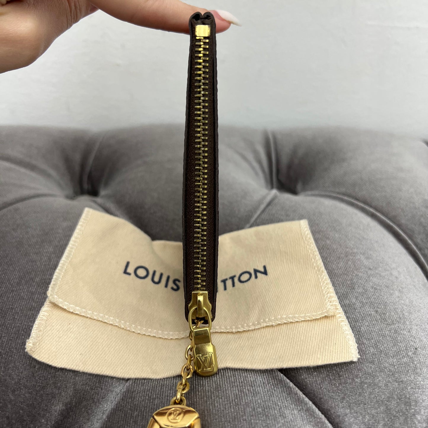 Louis Vuitton Damier Ebene Key Pouch