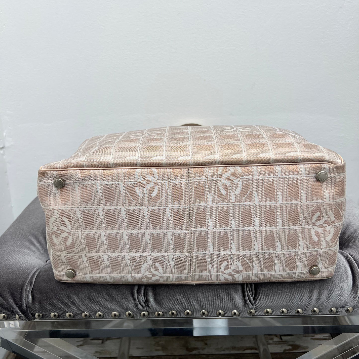 Chanel Travel Line Large Nylon Tote