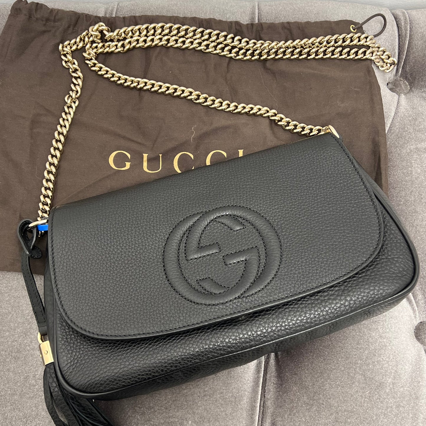 Gucci Soho Chain Crossbody Bag