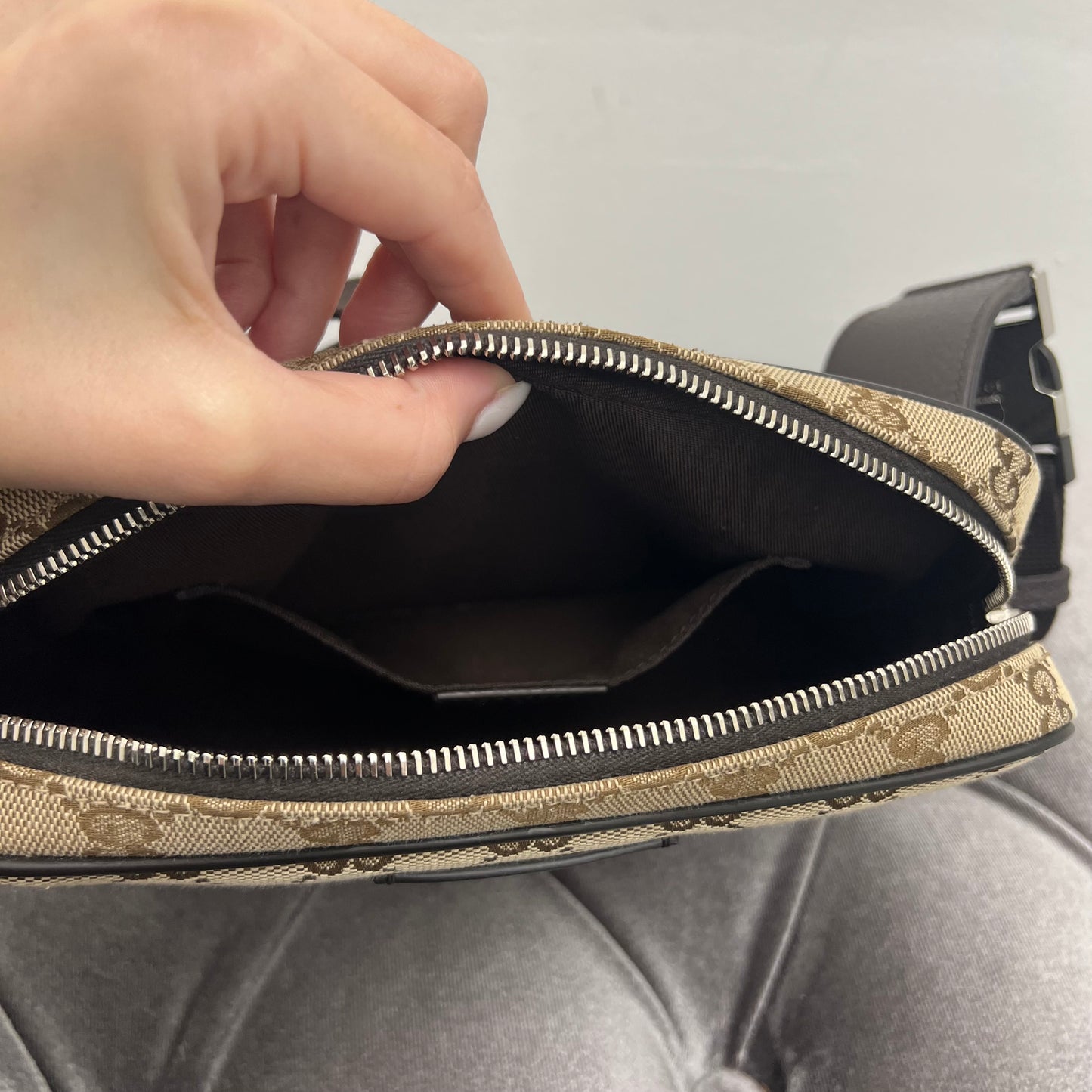 Gucci Monogram Belt Bag
