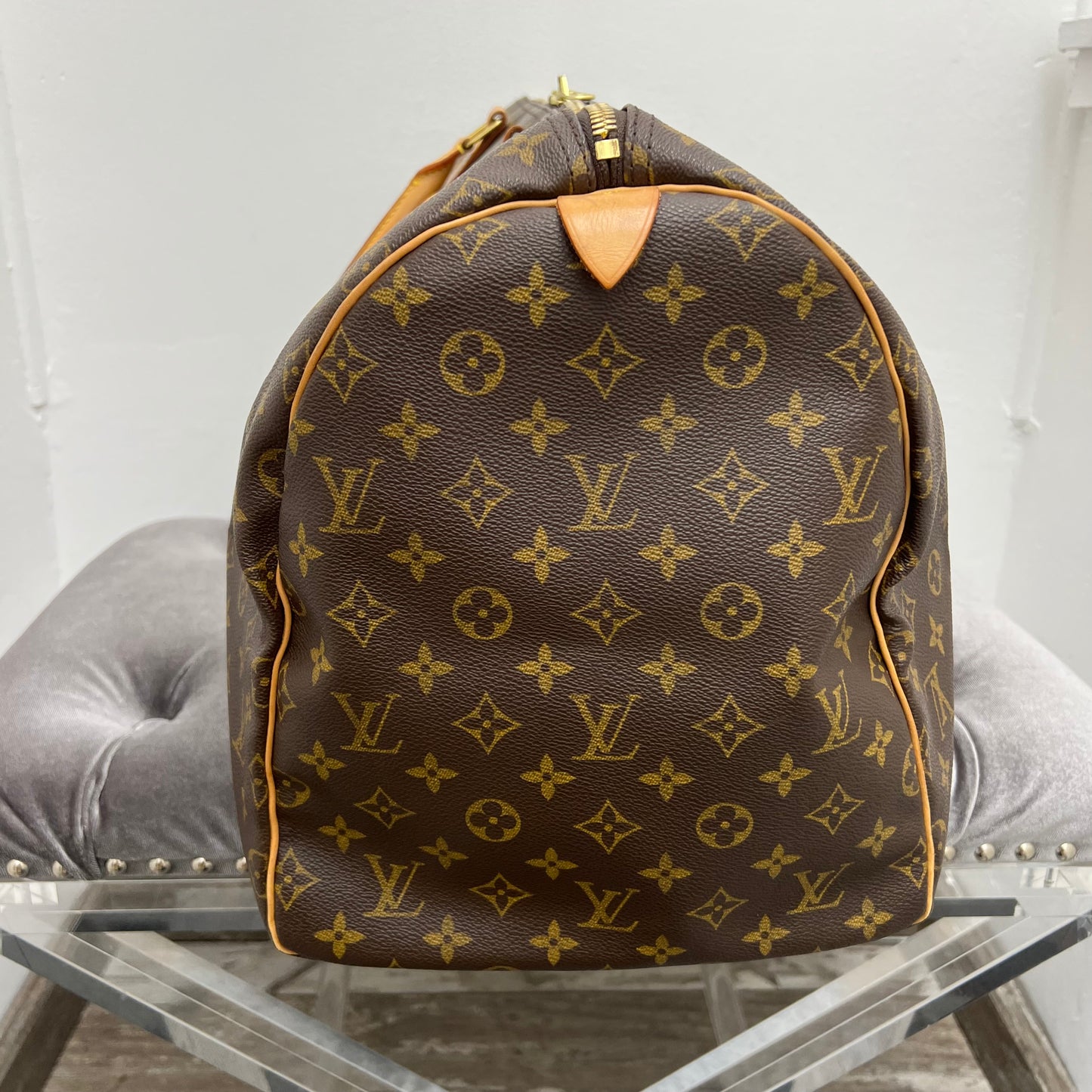 Louis Vuitton Monogram Keepall 55 Duffle Bag