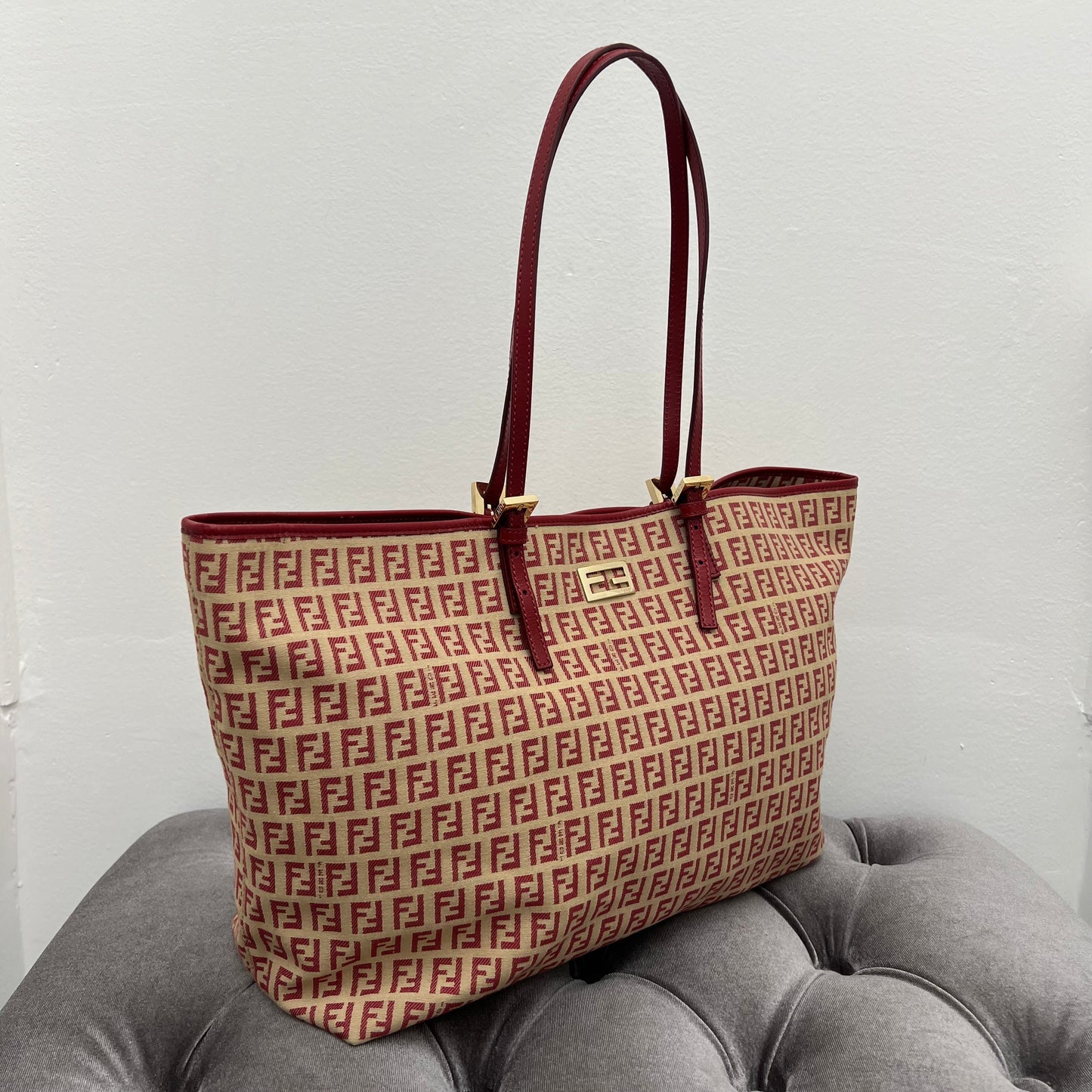 Fendi Zucchino Tote Bag