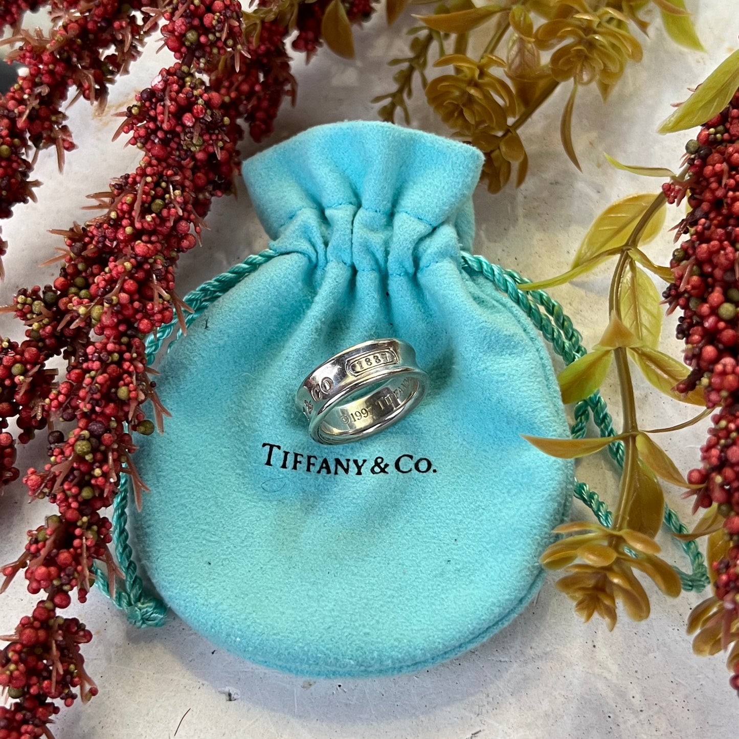 Tiffany & Co 1837 Ring, Size 6