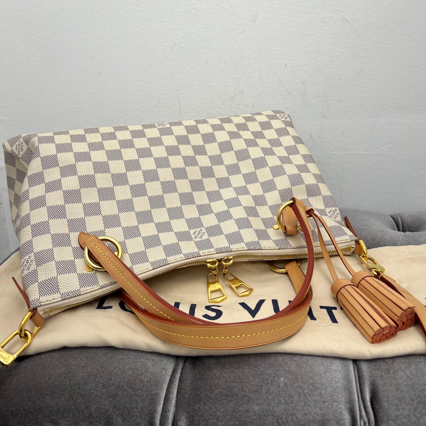 Louis Vuitton Lymington Damier Azur