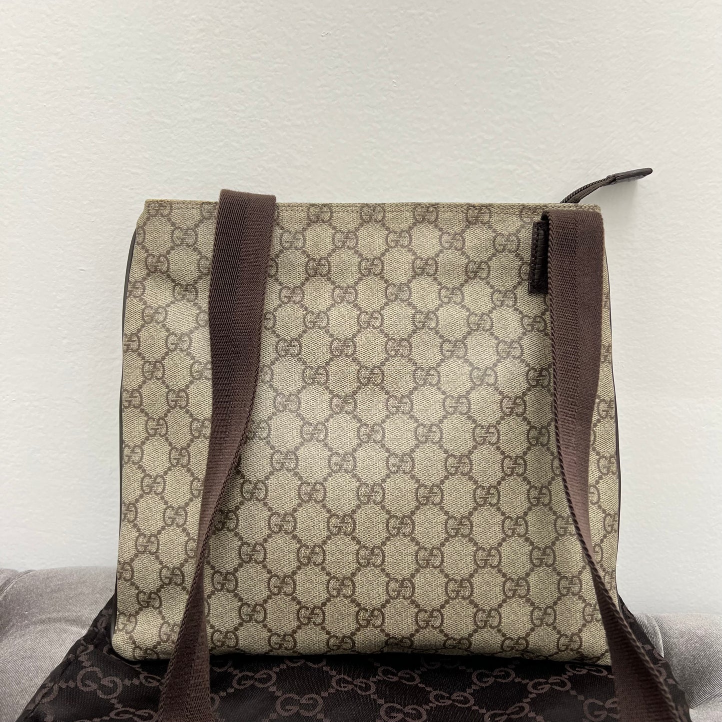 Gucci Monogram Messenger Bag