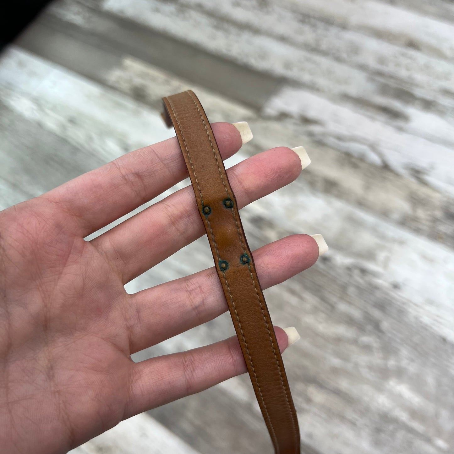 Hermes Kelly Double Tour Leather Bracelet