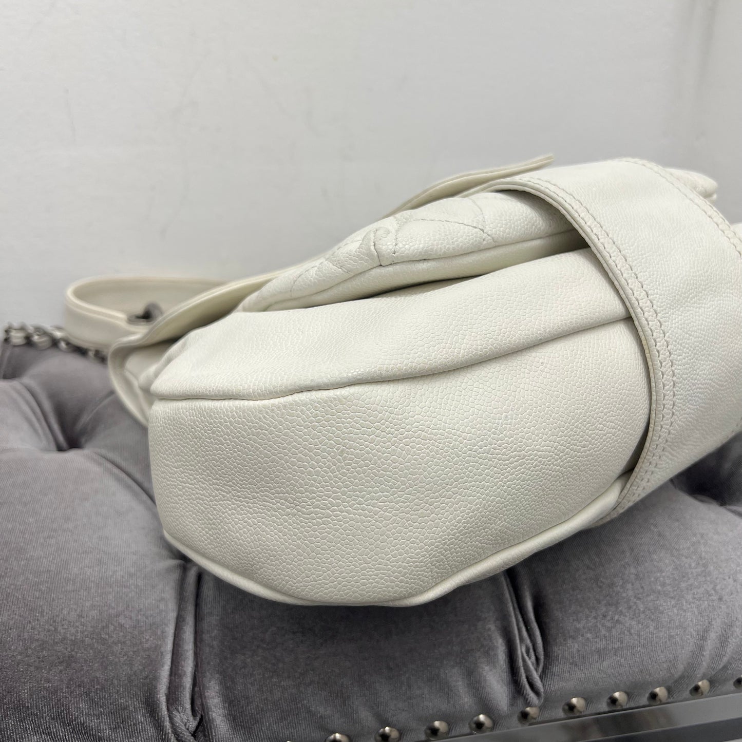 Chanel Coco Rider Hobo Glazed Caviar