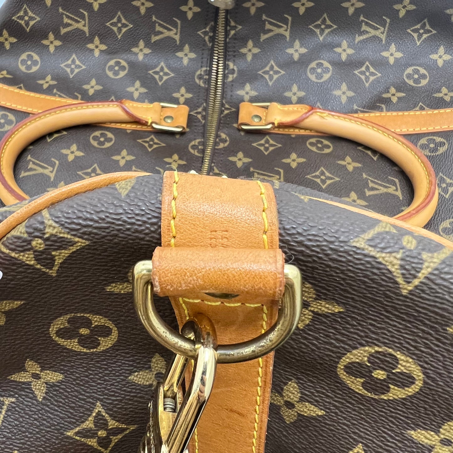 Louis Vuitton Keepall 55 Bandouliere Monogram Duffle Bag